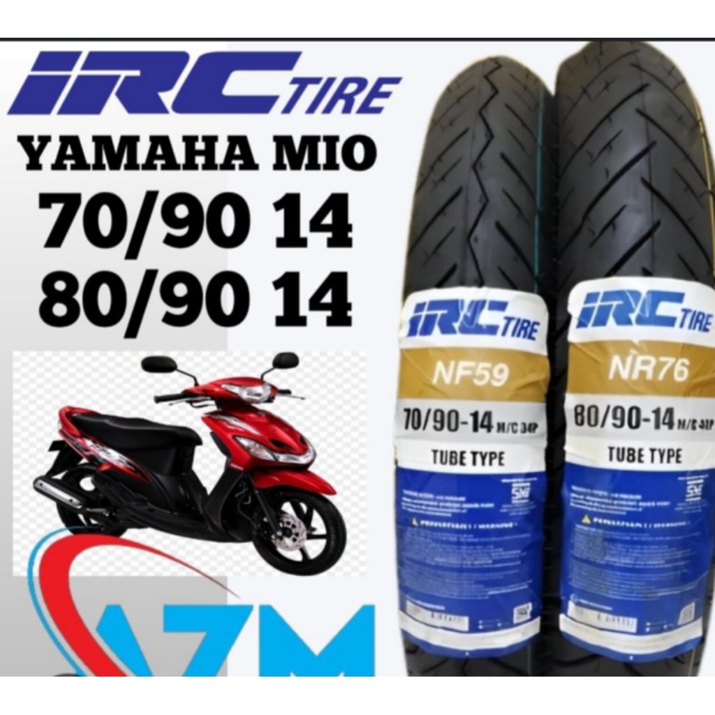 Sepasang ban motor mio ring 14 mio smile mio sporty dll