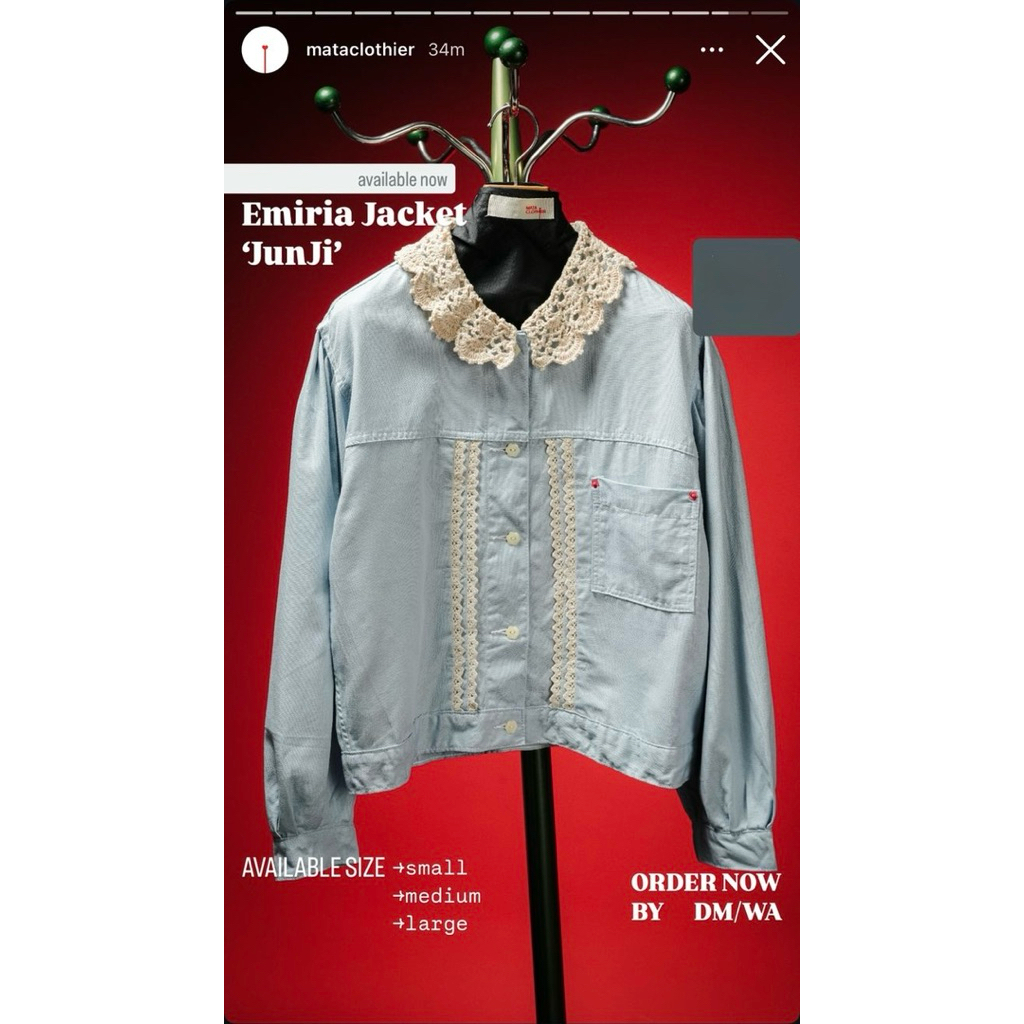 Mata Clothier Emiria Jinji Jacket - M