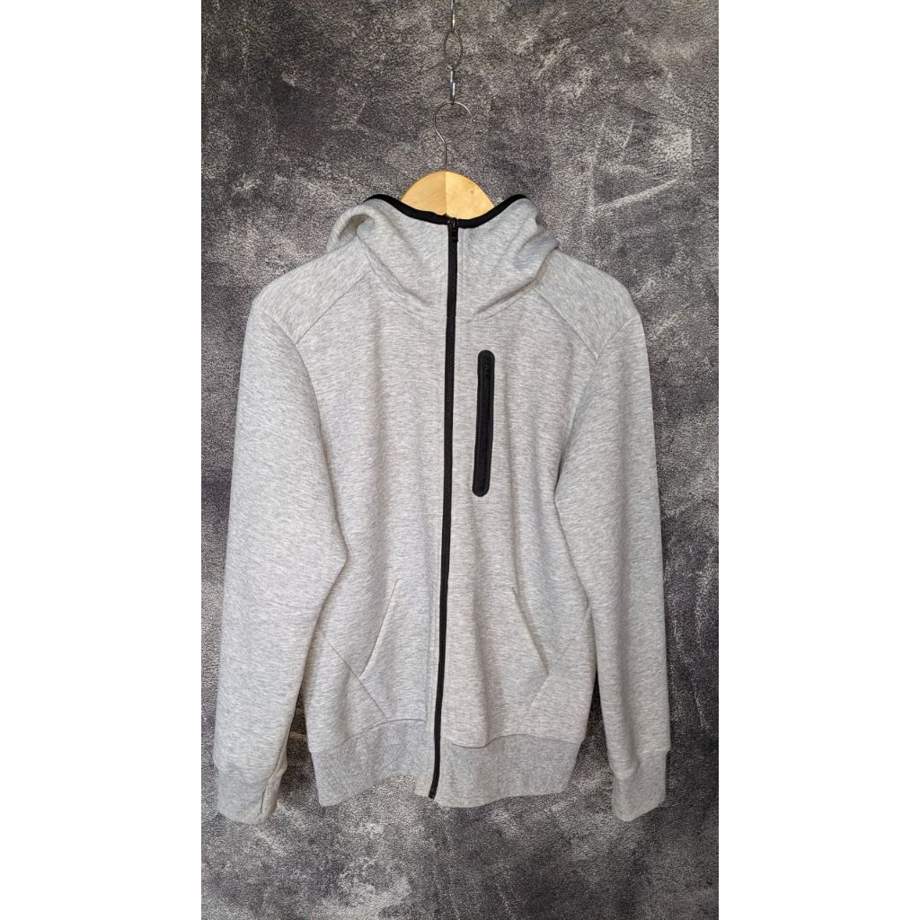 hoodie zipper uniqlo abu