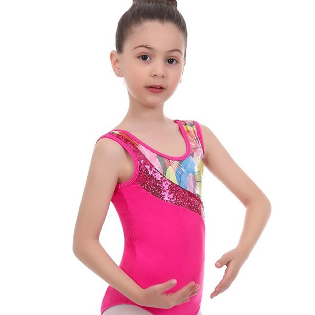 Leotard Gymnastics Anak & Remaja Baju Gymnastic Senam Dance Ballet balet Ritmik Rhytmic Set