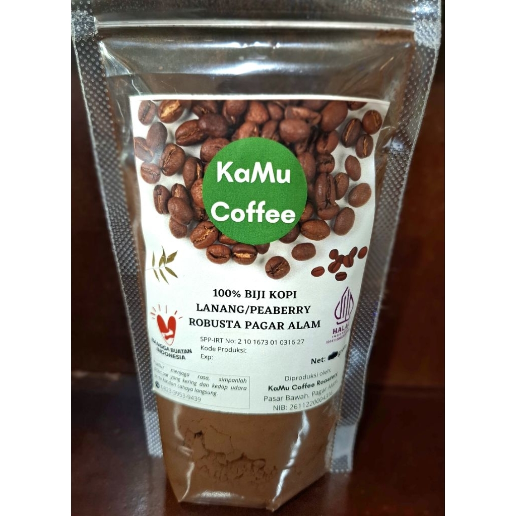 

kopi lanang / peaberry robusta