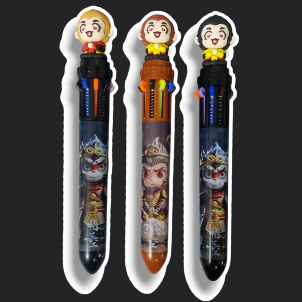 

BALLPOINT 10 WARNA 1001 / EDISI KERA SAKTI SUPER HERO ADVENTURE