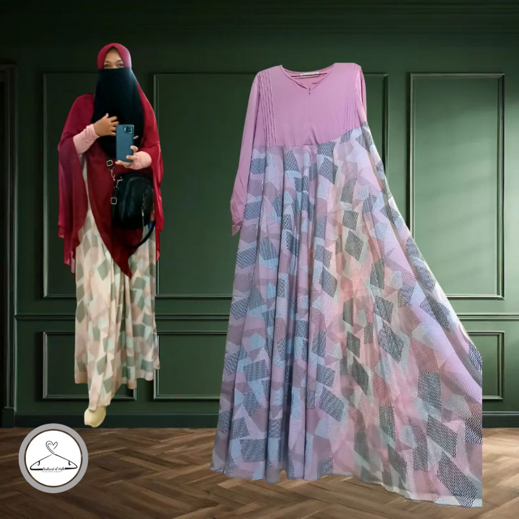 gamis dress atelier Angelina preloved pl