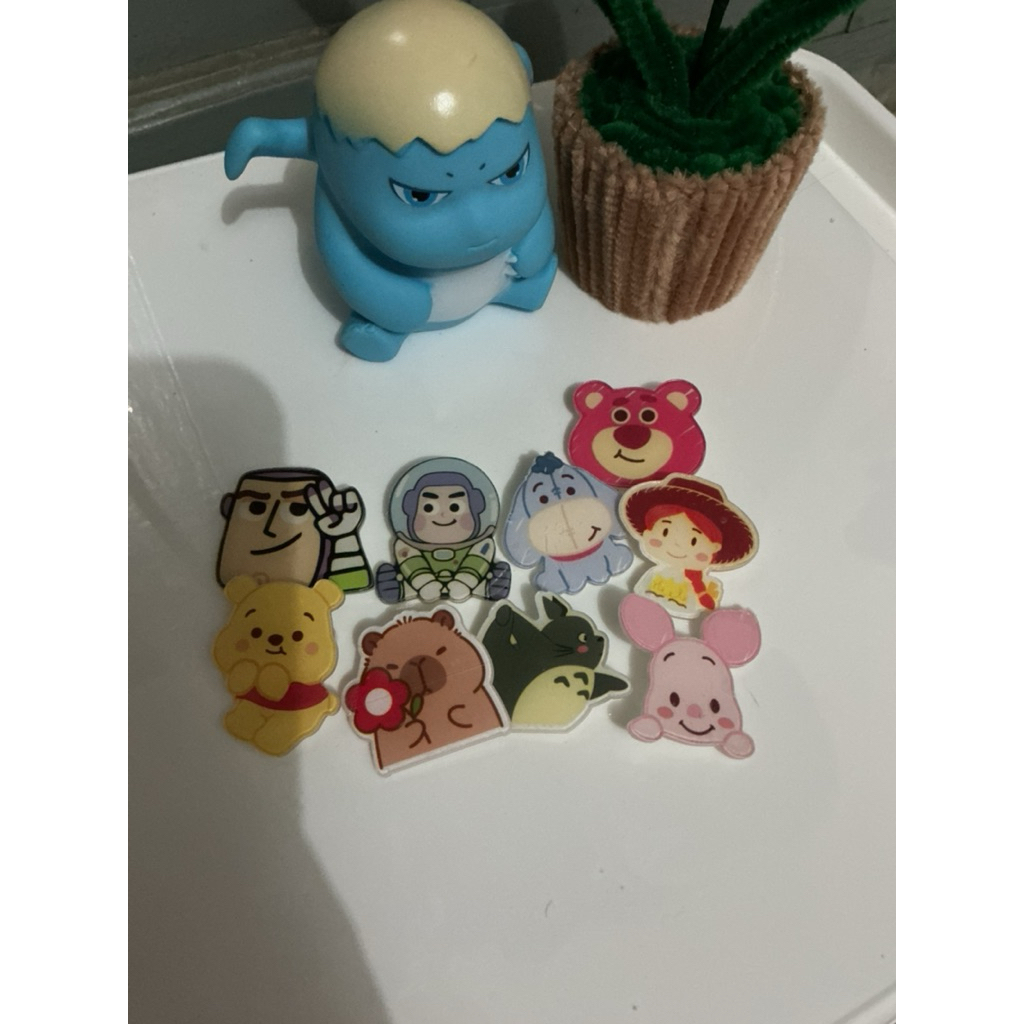 pin bros aksesoris baju tas lucu karakter kartun toy Story