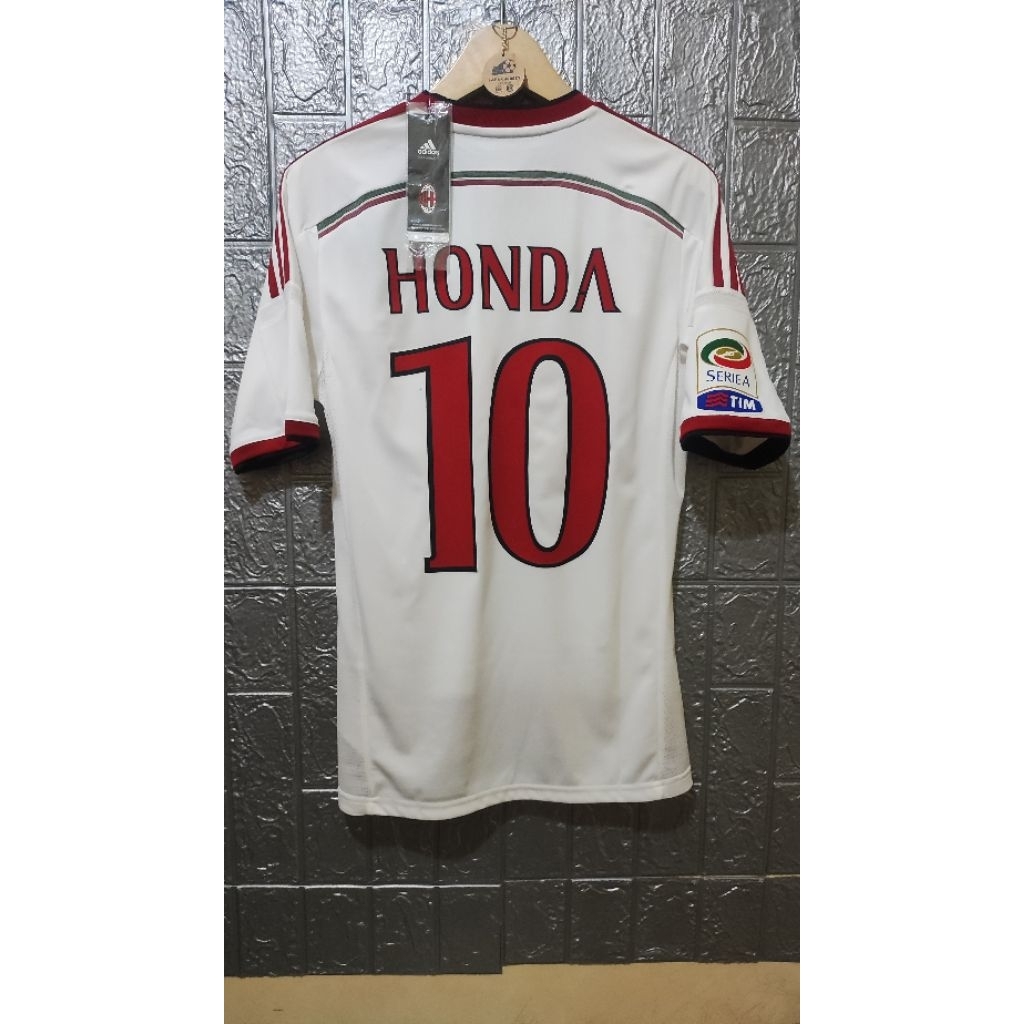 NEW Jersey Original AC Milan 2014/15 BNWT alias baru KEISUKE HONDA legenda retro vintage lawas jadul