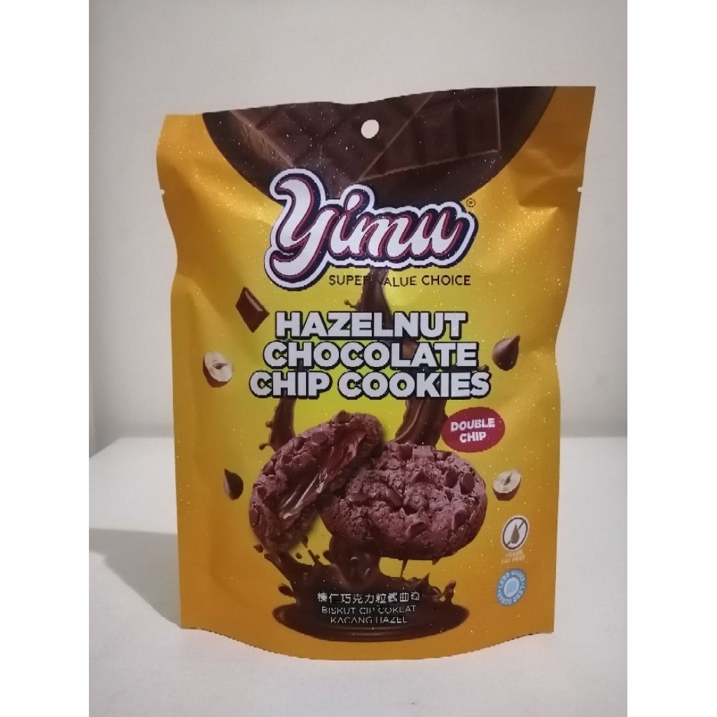 

hazelnut cokelat chip cookies yumu