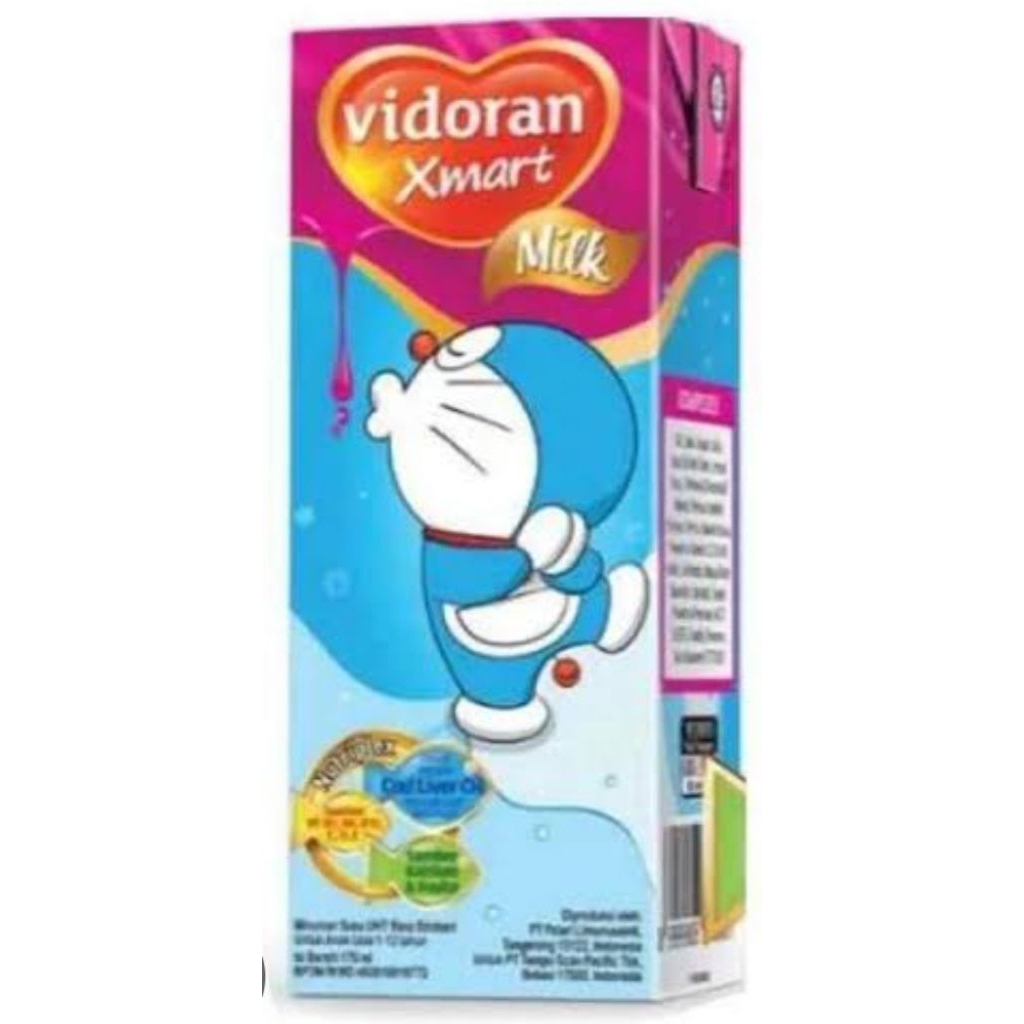 

Vidoran Xmart UHT 175ml Coklat, Strawberry