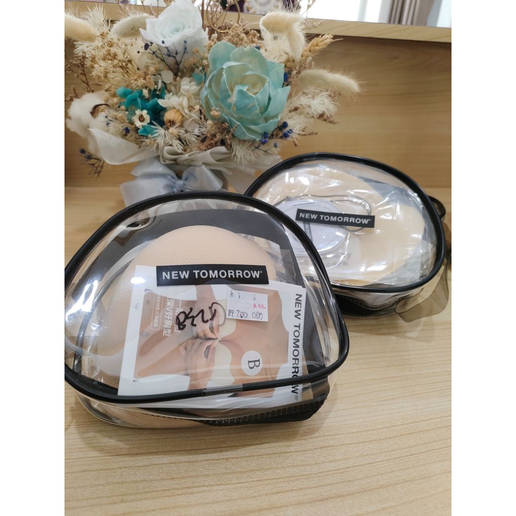 Bra Strapless Tempel Push Up Tanpa Tali