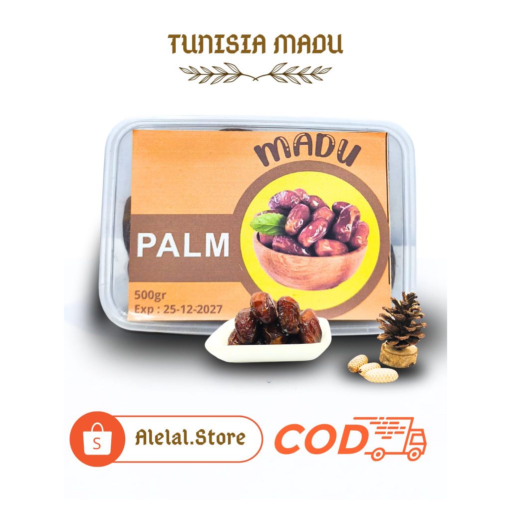 

Kurma Tunisia Madu 500 Gram / Kurma Tunis Madu 500gr / Kurma Madu Original / Alelal_Store / Elshanum