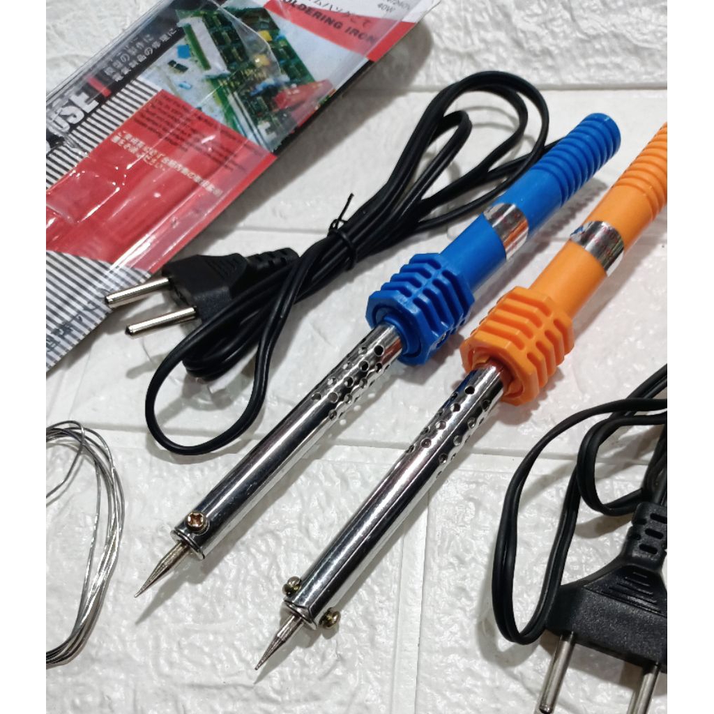 GRATIS TIMAH ALAT PATRI LISTRIK SOLDER LISTRIK 40 WATT