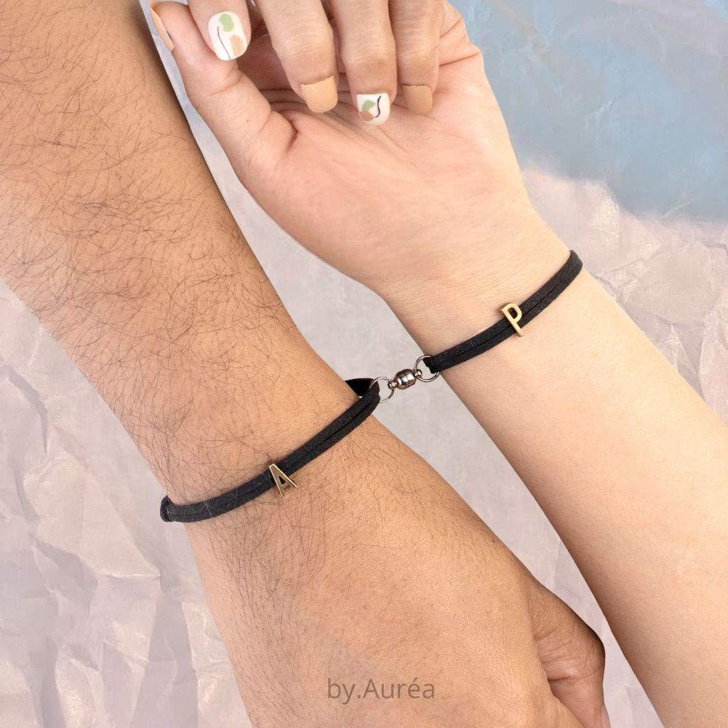 Gelang Couple Inisial Huruf