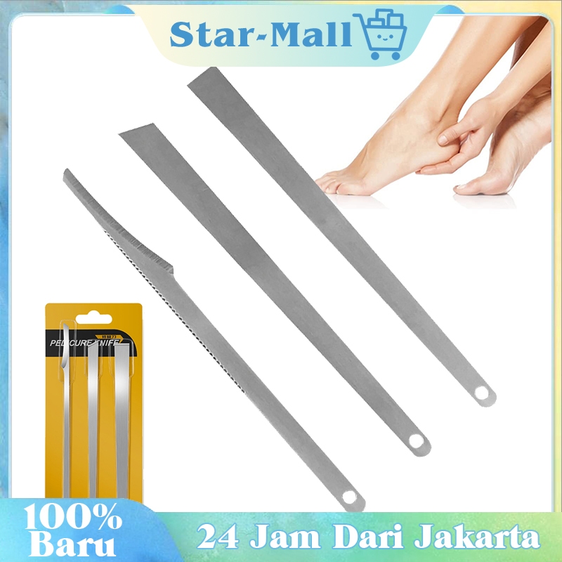 1Set Pisau Kuku Kaki / Pedikur Kuku / Alat Memangkas Paku