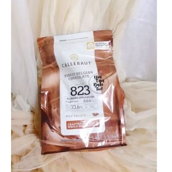 

Callebaut 823 Milk Chocolate 33,6% 2,5kg