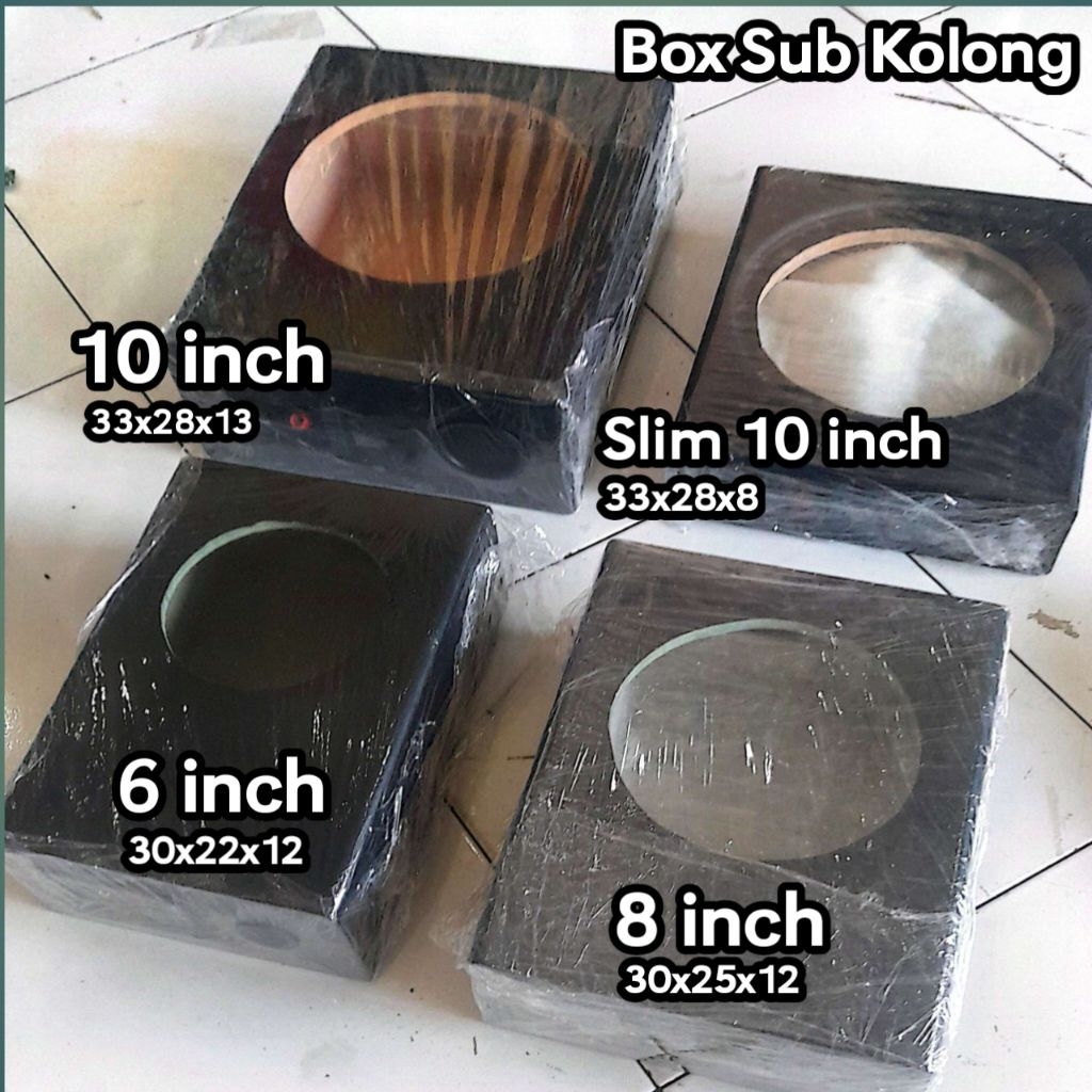BOX SUB KOLONG + PORT Box Subwoofer Slim Kolong Joik Mobil Kolong Box SLIM