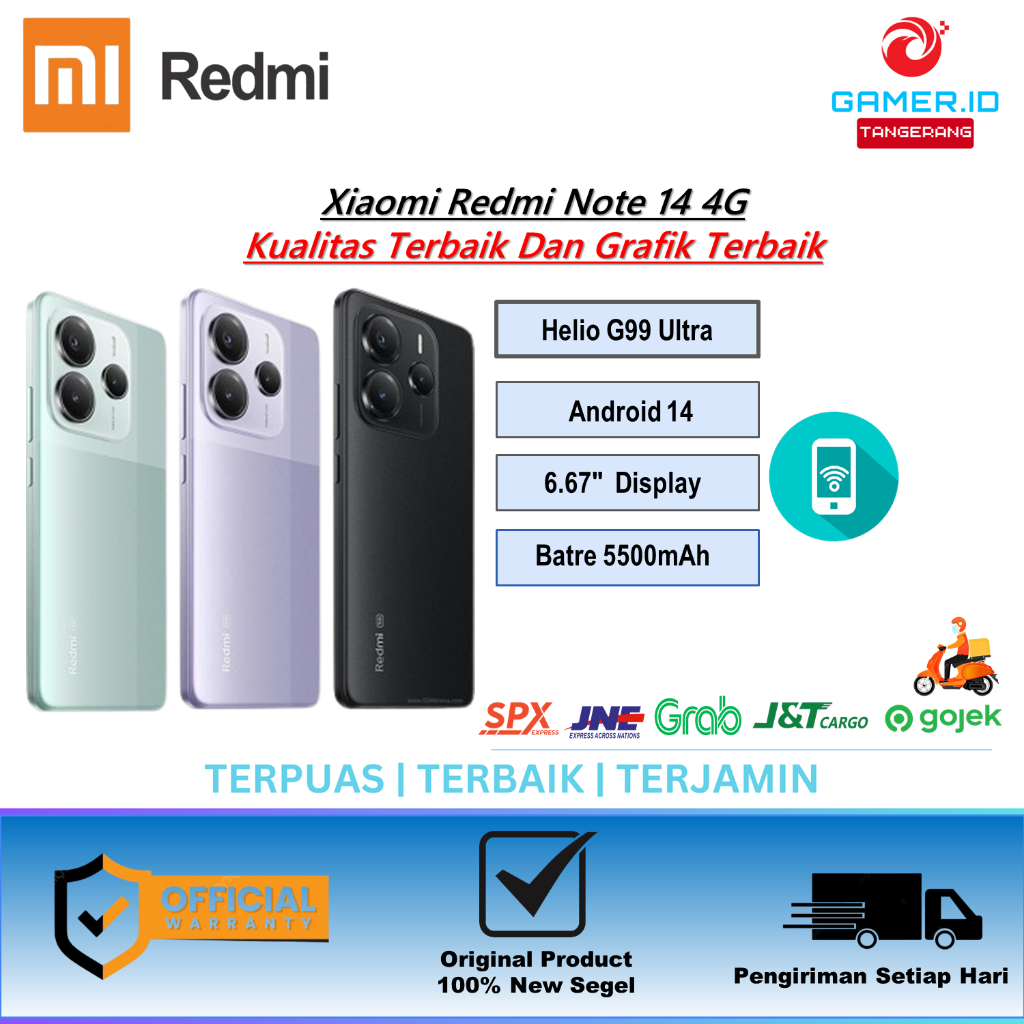 Xiaomi Redmi Note 14 4G 8gb 256gb