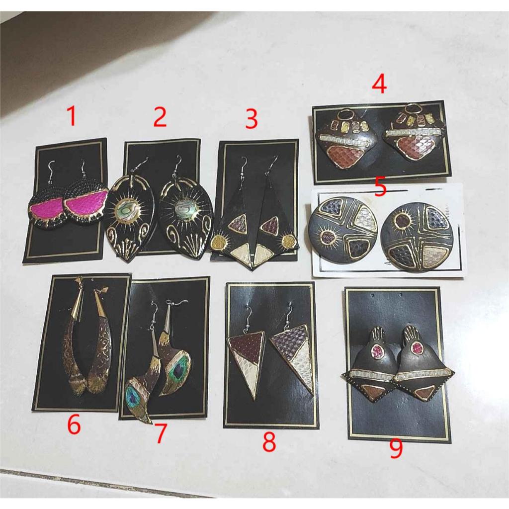 ANTING BALI ANTING ETNIK VINTAGE ANTING KAYU WANITA
