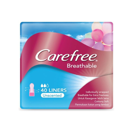 Carefree Breathable Unscented 40
