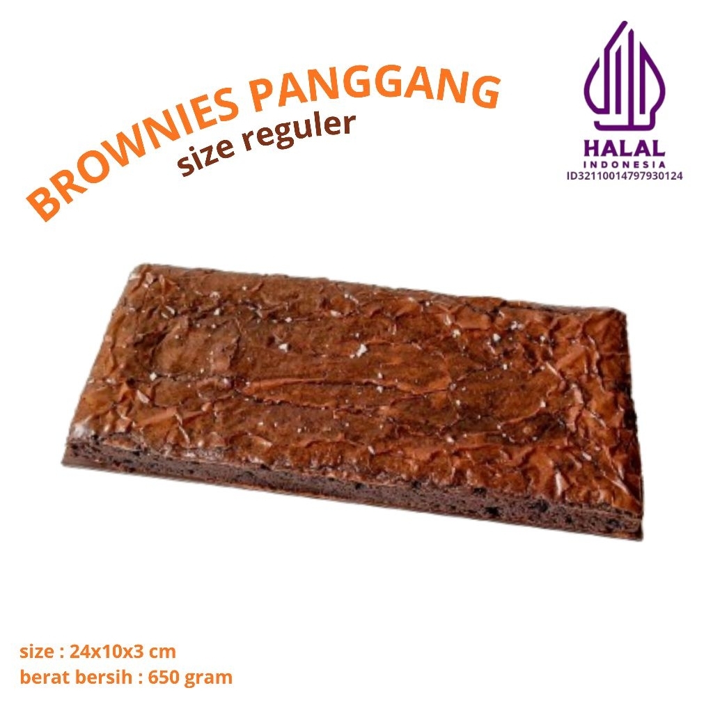 

PAPAREN BROWNIES PANGGANG TOPING | REGULER SIZE