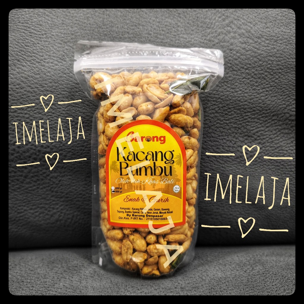 

Kacang Bali Bumbu 400 Gr "Barong
