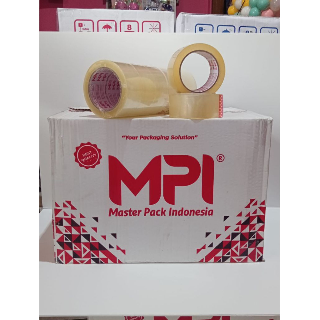 

lakban bening uk 48 mm x 100 yard lakban bening /adesive bening