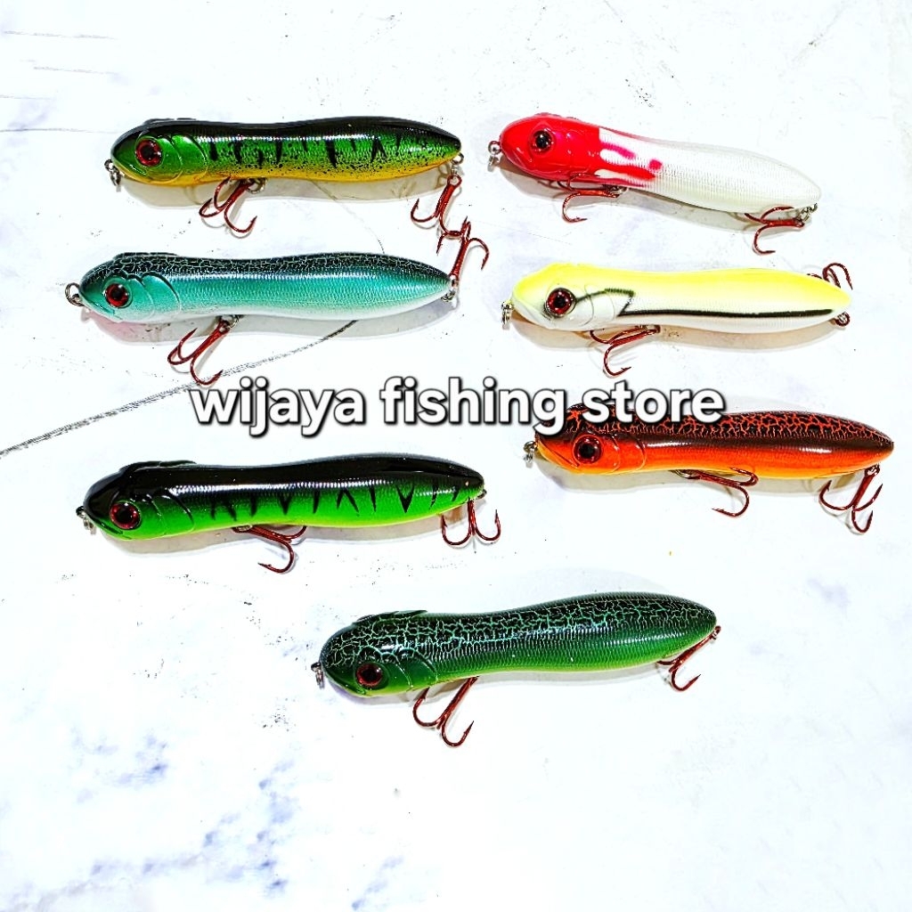 umpan minnow pensil WTD / umpan top water pencil 10 cm 16.2 gram