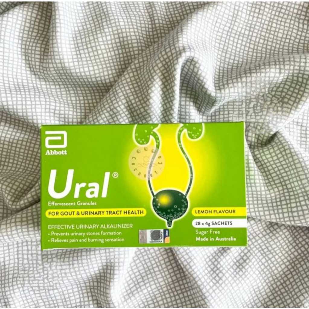 Ural Effervescent Granules - 28 Sachet/Lemon Flavour