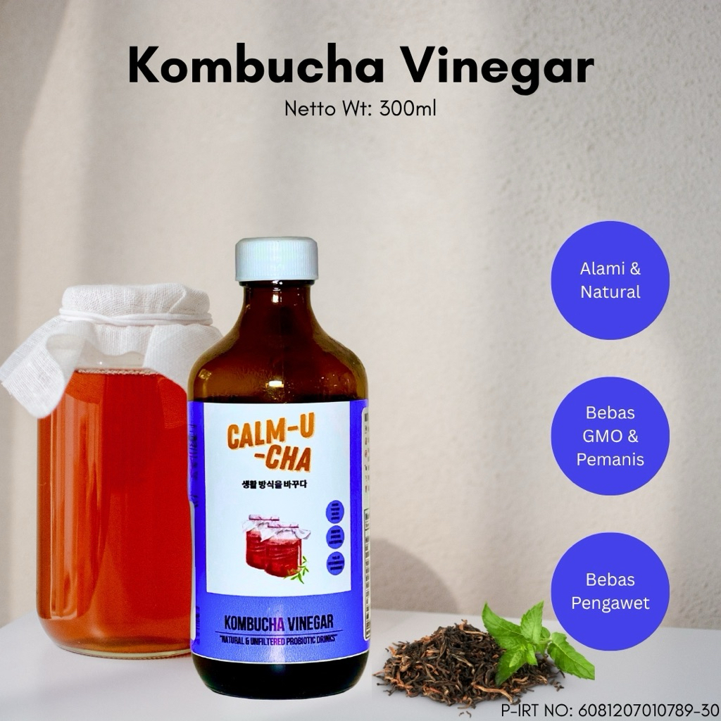 

Kombucha Calm U Cha - Vinegar (300ml)