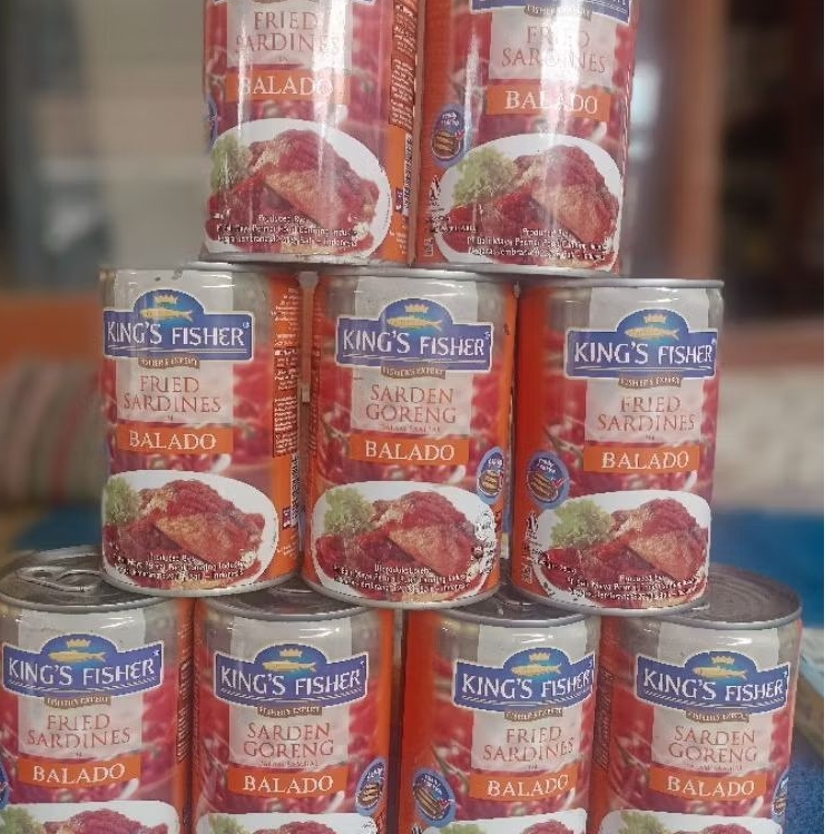 

King's Fisher Sarden Balado 425g EXPIRED NOVEMBER 2025