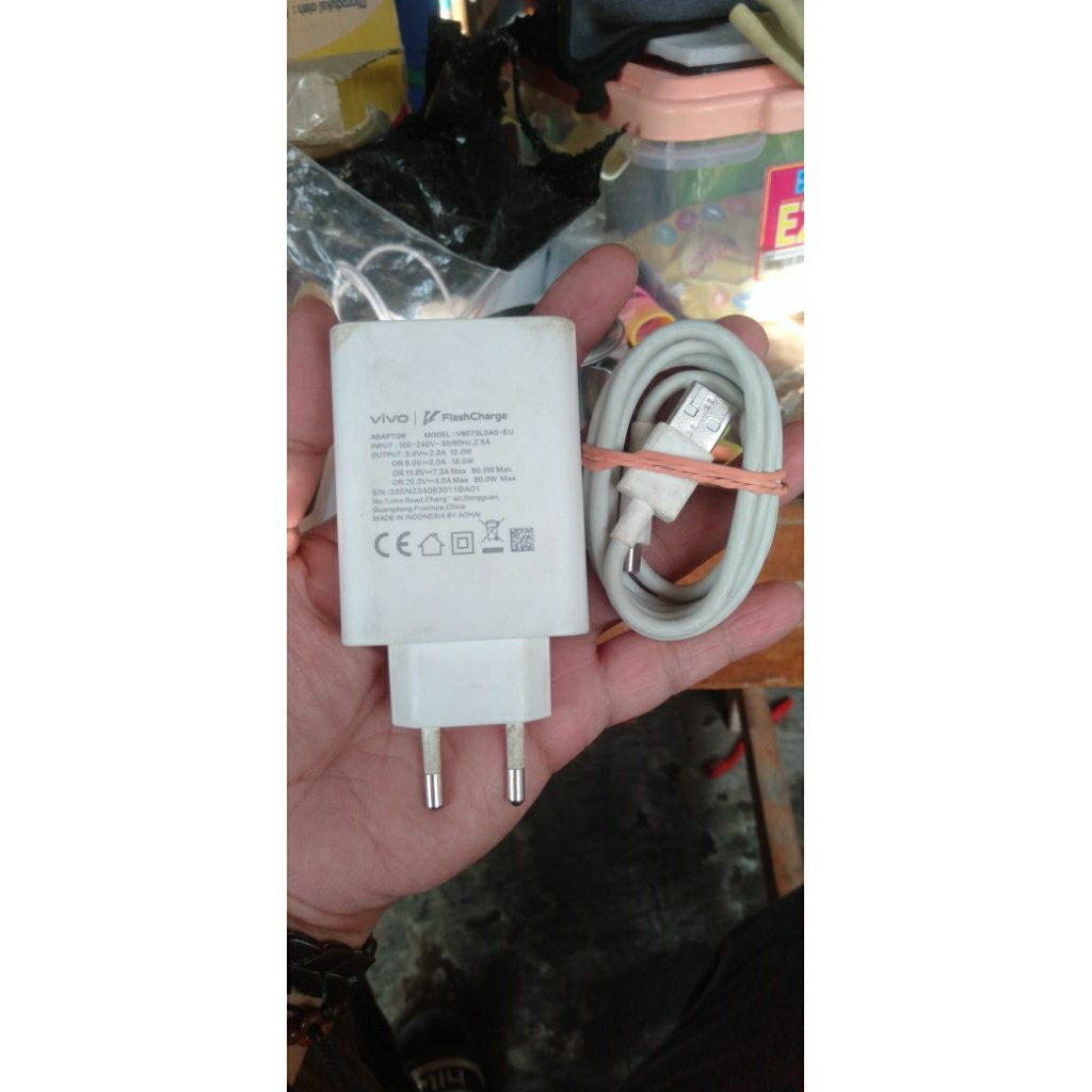 Charger Original Vivo 80Watt