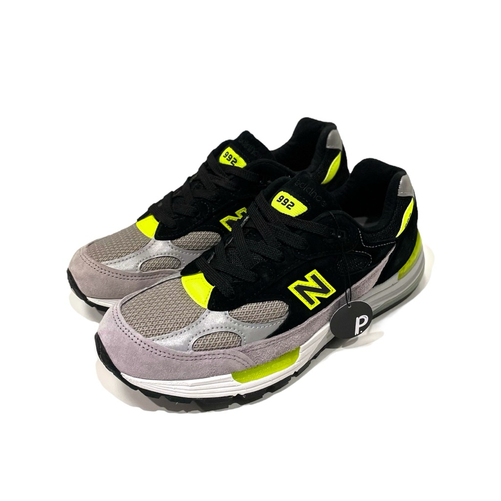 New Balance 992 Black Grey Volt