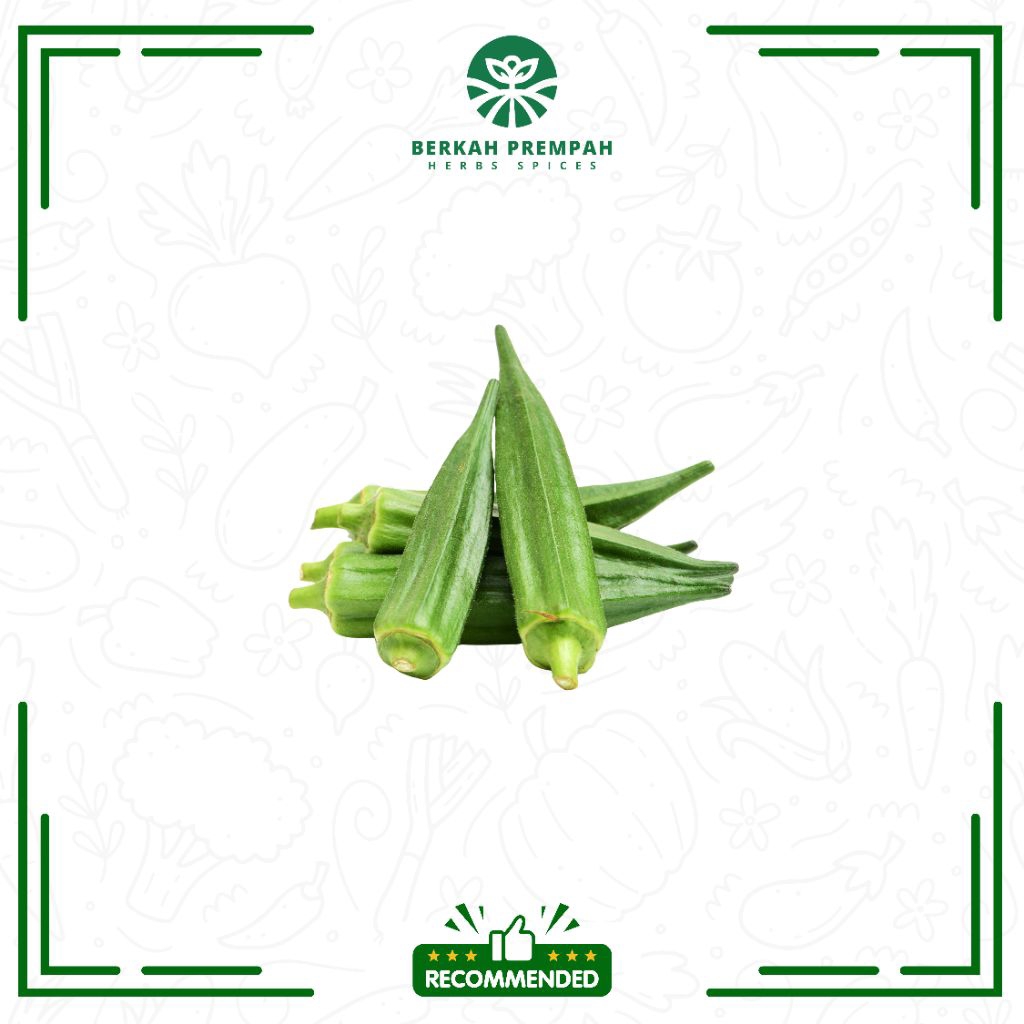 

Sayur okra segar - BerkahPrempah