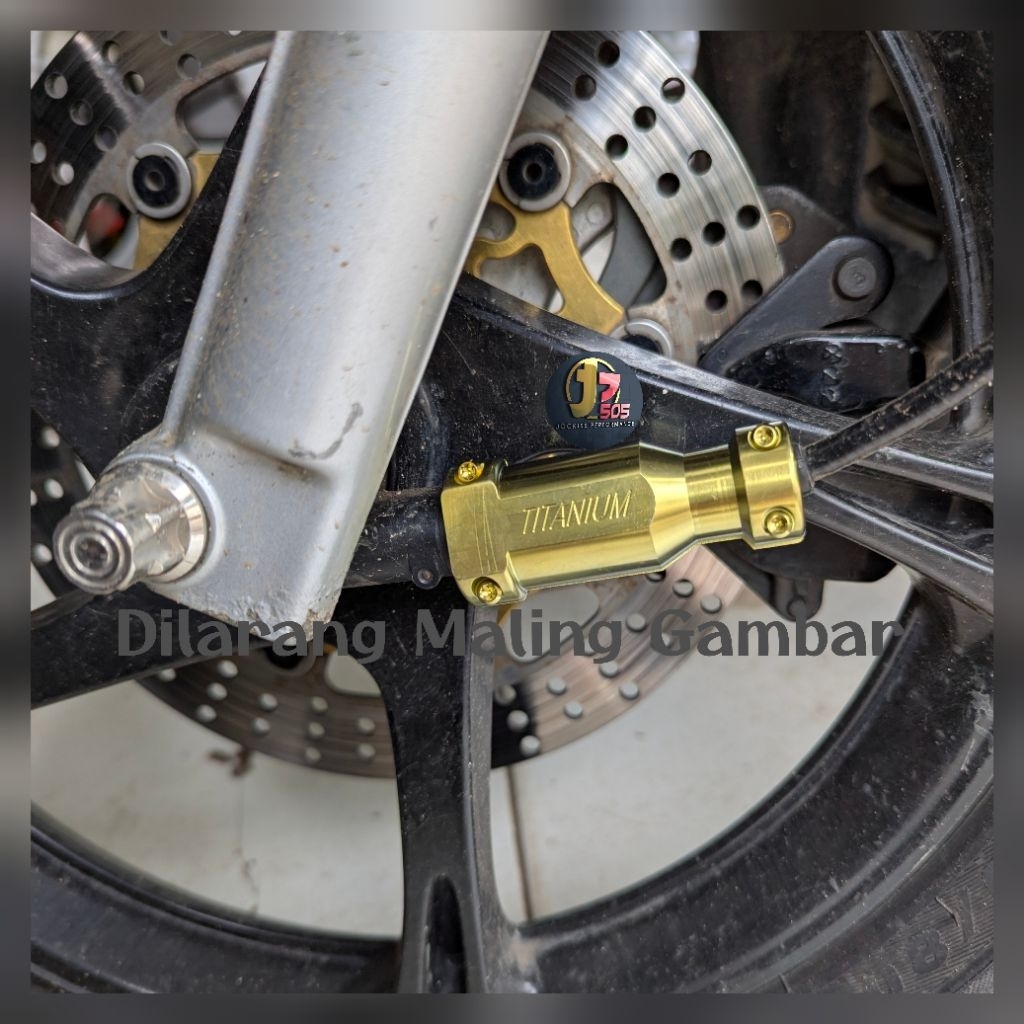 Boshing Cover Kabel Speedometer Mio Universal Titanium Gr 5