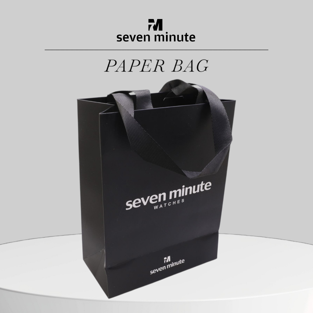 

SEVEN MINUTE PAPER BAG TAS UNTUK KADO HADIAH JAM TANGAN
