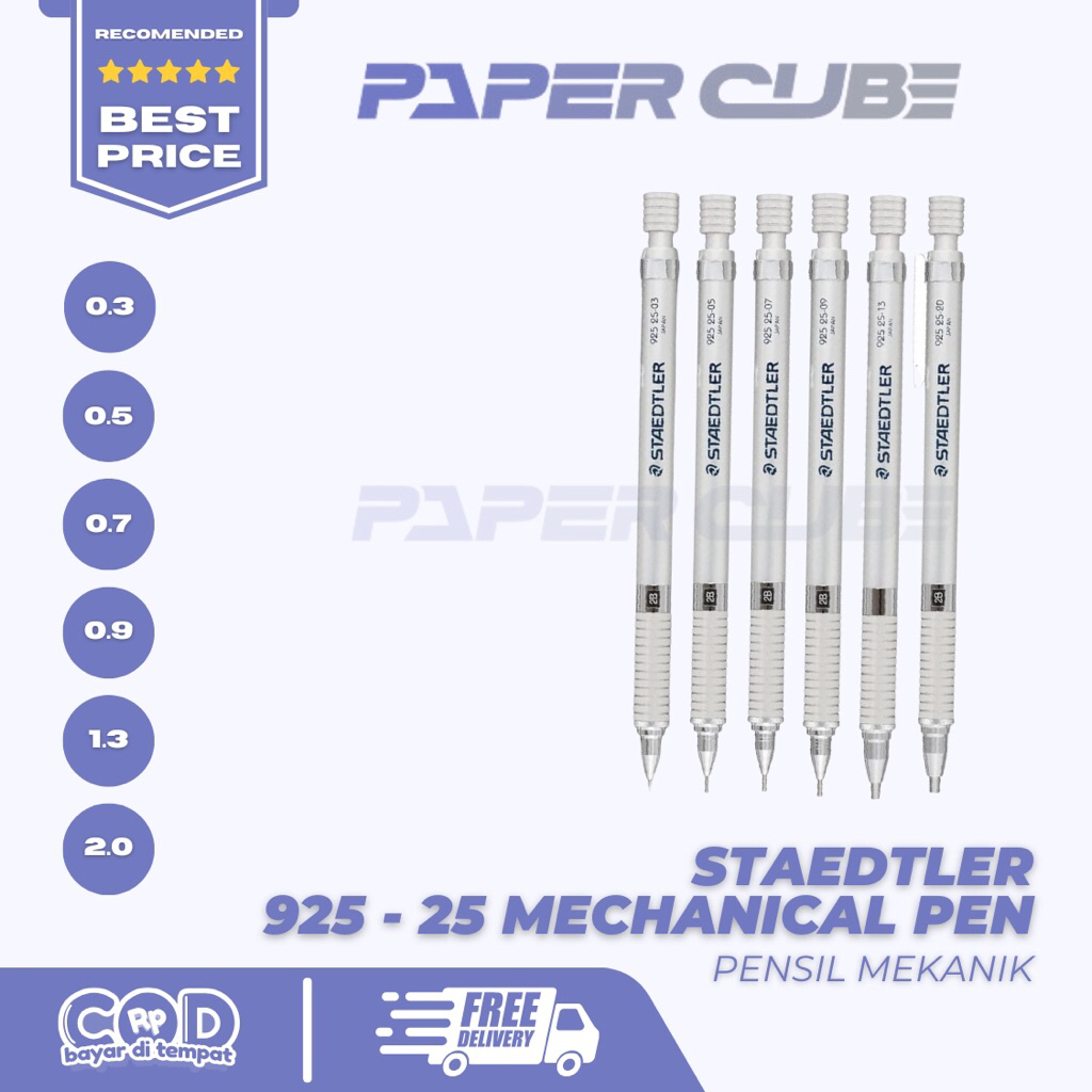 

STAEDTLER 925 - 25 ORIGINAL | MECHANICAL PENCIL PENSIL MEKANIK PARA SUHU