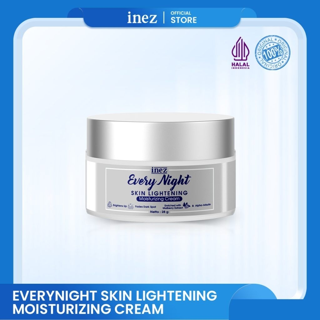 INEZ EVERYNIGHT SKIN LIGHTENING/ CREAM MALAM INEZ WHITENING FLEK