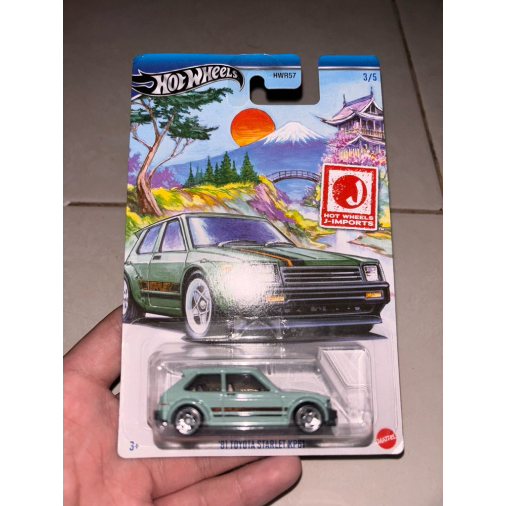 HOTWHEELS TOYOTA STARLET