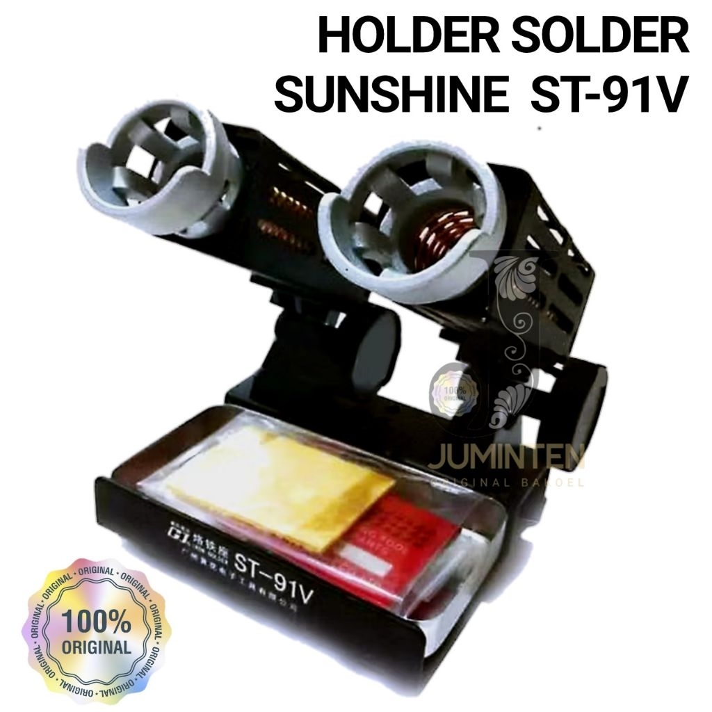 Sunshine HOLDER SOLDER ST-91V Original Dudukan Solder Dengan Pengatur Kemiringan Untuk Kerja Efisien