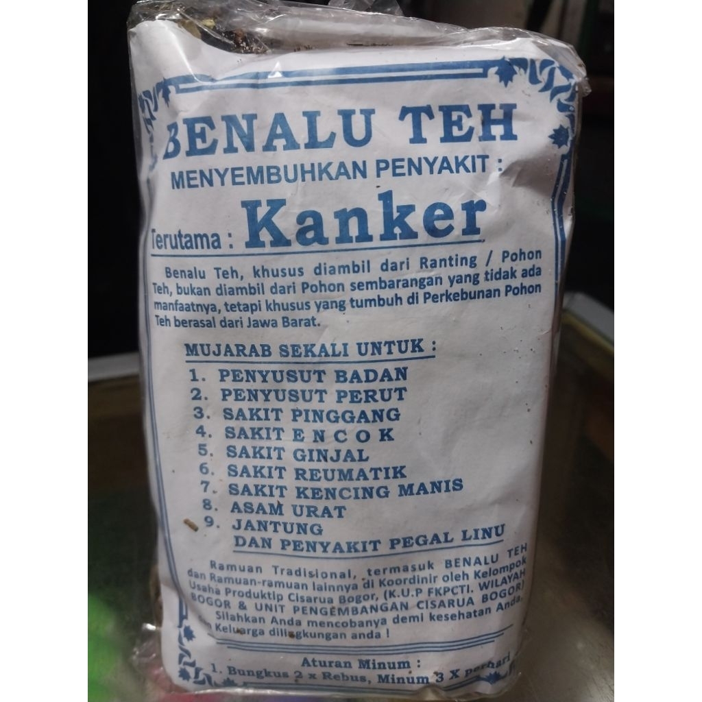 

benalu teh jamu tradisional obat kanker & tumor