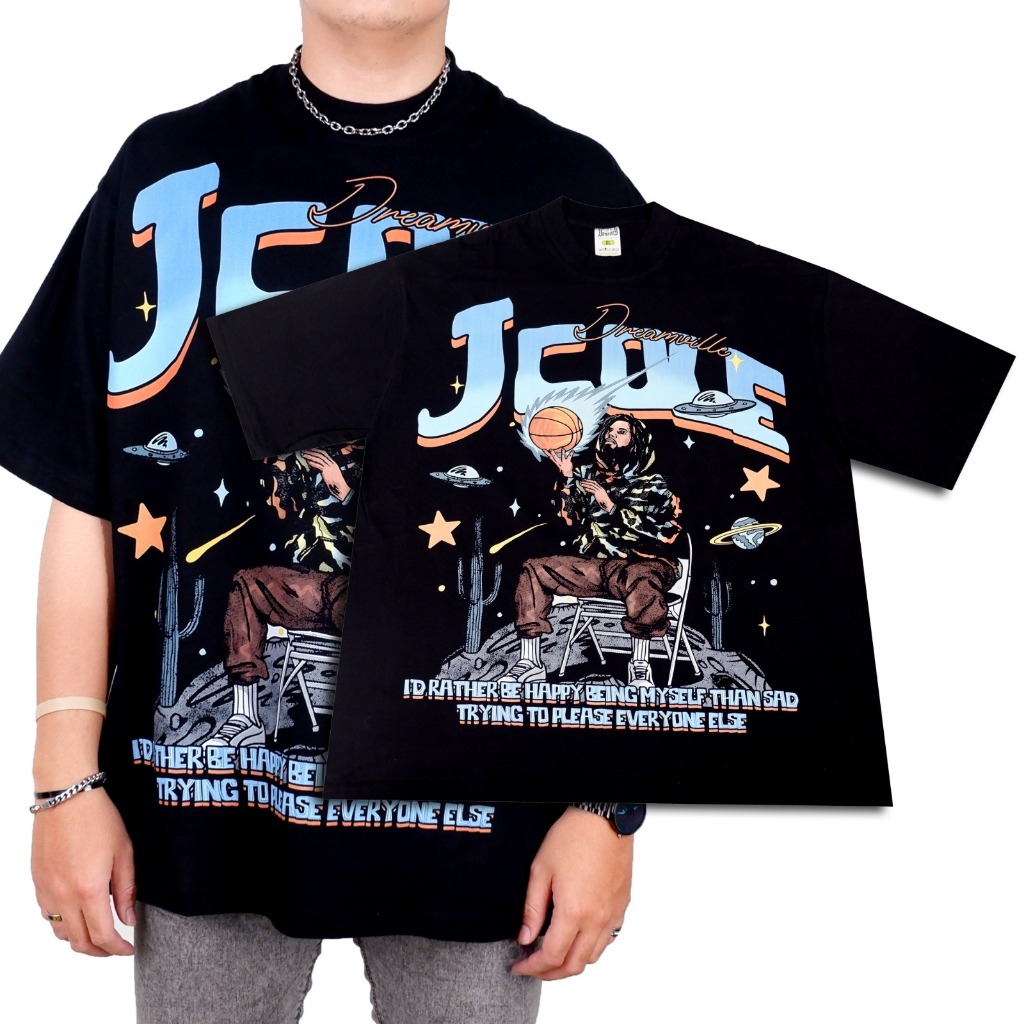 BIG OVERSIZE T-SHIRT JCOLE YHBOOTLEG
