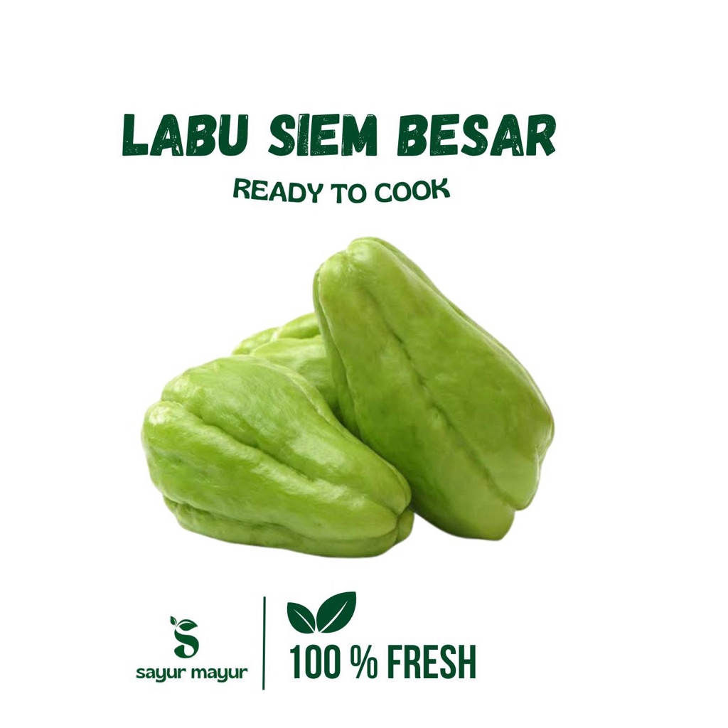 

Labu Siam Besar Segar 500 gram