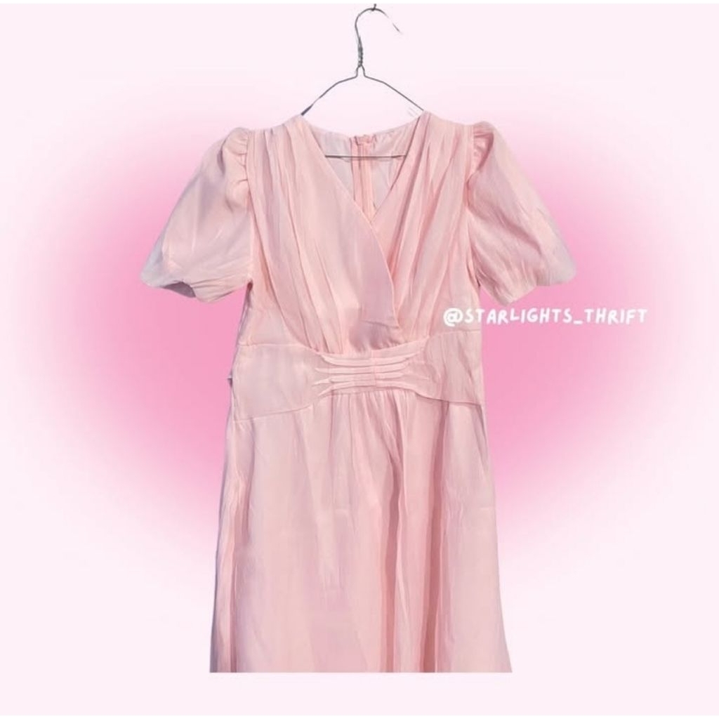 PRELOVED pinkish dress cute coquette