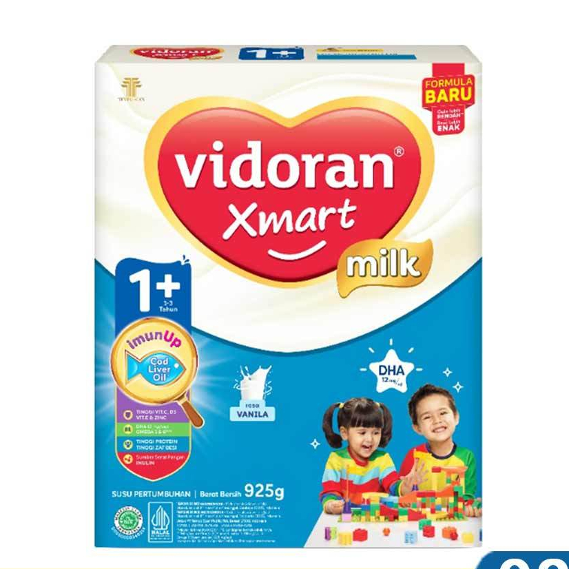 

vidoran xmart 1+ vanilla madu 925gr