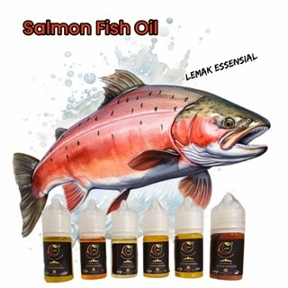 [ TERLARIS & TERMURAH ] Minyak Murni Ikan Salmon, Kepiting Rajungan, Tenggiri, Udang, Tuna dan Hati 