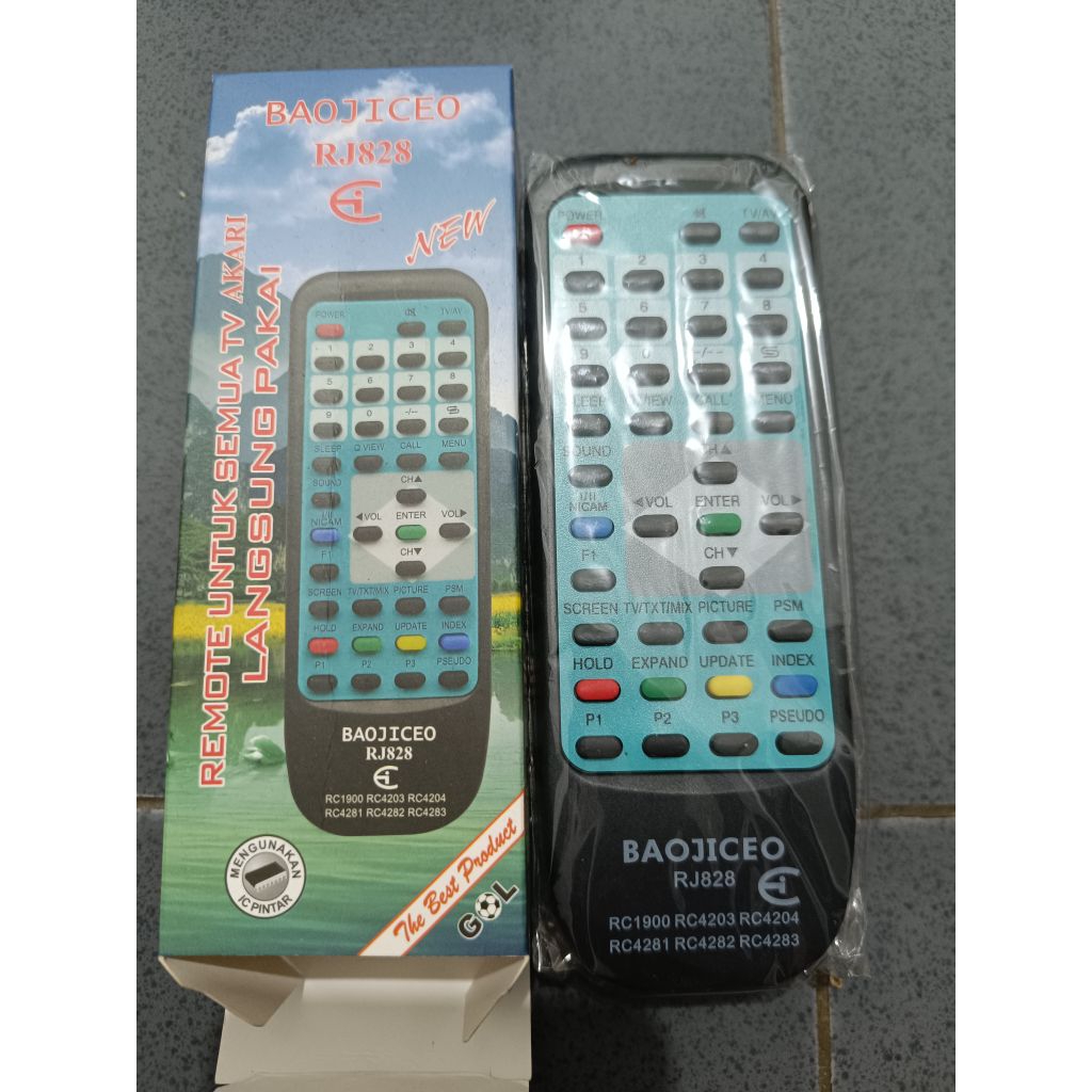 REMOT TV AKARI TABUNG