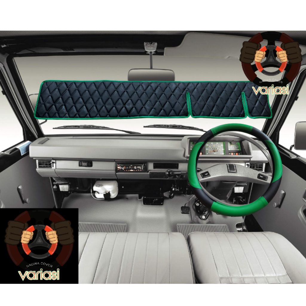 Alas dashboard Mitsubishi L300 Paket lengkap dengan Cover stir variasi sabit cover dashboard