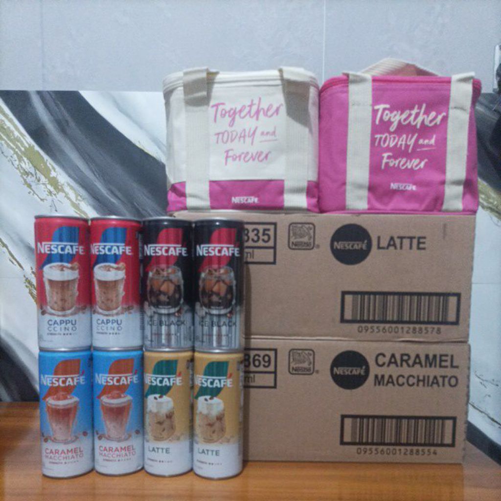

Nescafe 220ml Beli 6 GRATIS COOLER BAG