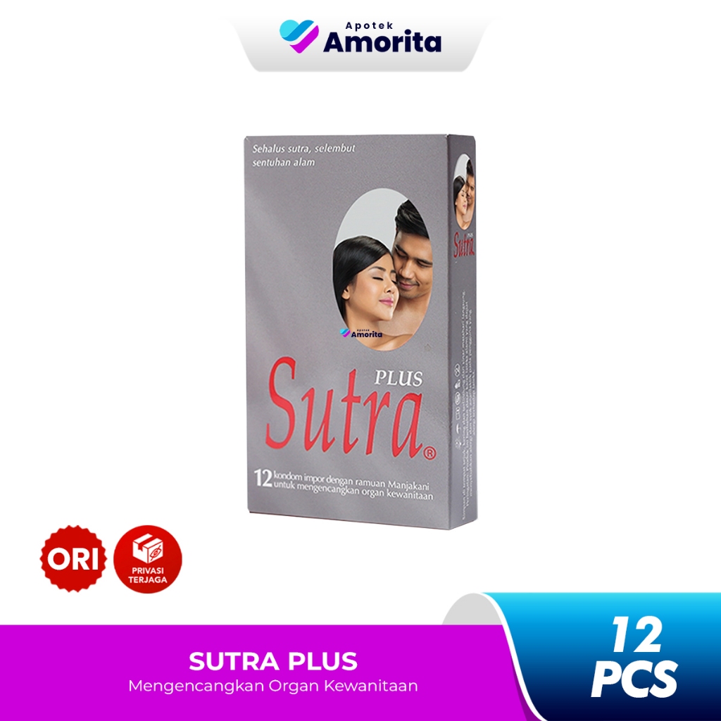 Kondom Merah Sutra Plus Isi 12 Pcs / Mengencangkan Organ Kewanitaan