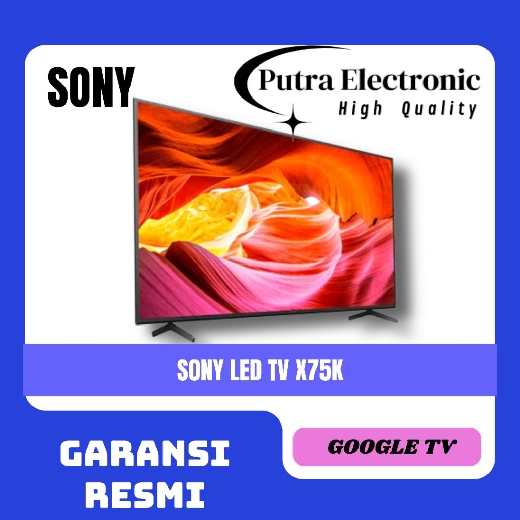 SONY 4K GOOGLE TV 50X75K / KD-50X75K 50 INCH