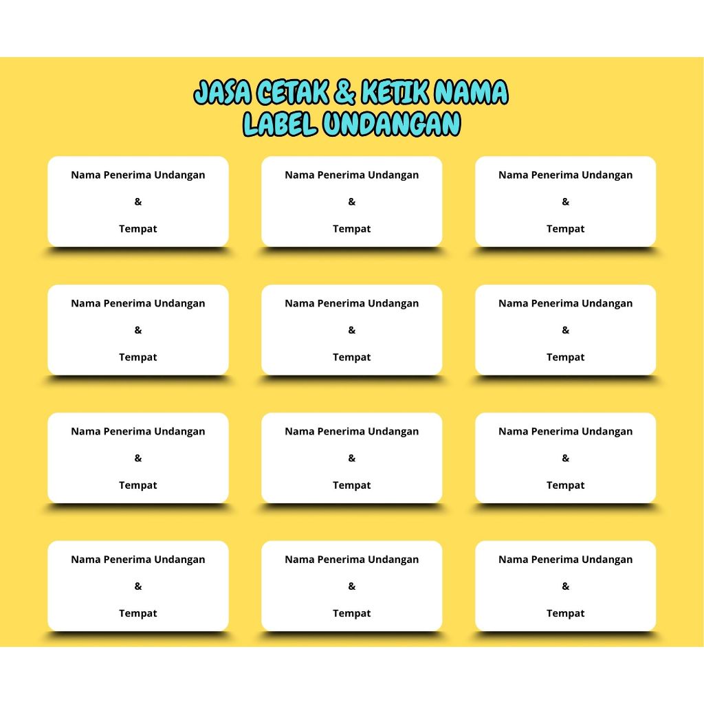 

Cetak Label Undangan Bahagia / Print Sticker Label Undangan Bahagia / Printing Custom Murah