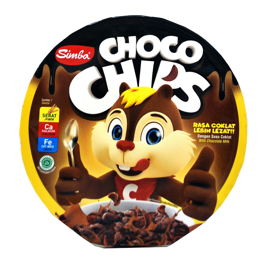 

Sereal SIMBA Choco Chips Strawberry Cup 34/ 37 gr gr Cereal Instan